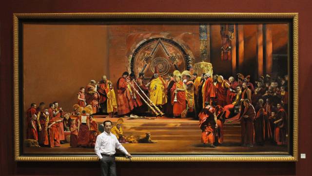 同在的礼赞—童红生油画作品香港特邀大展25日开幕