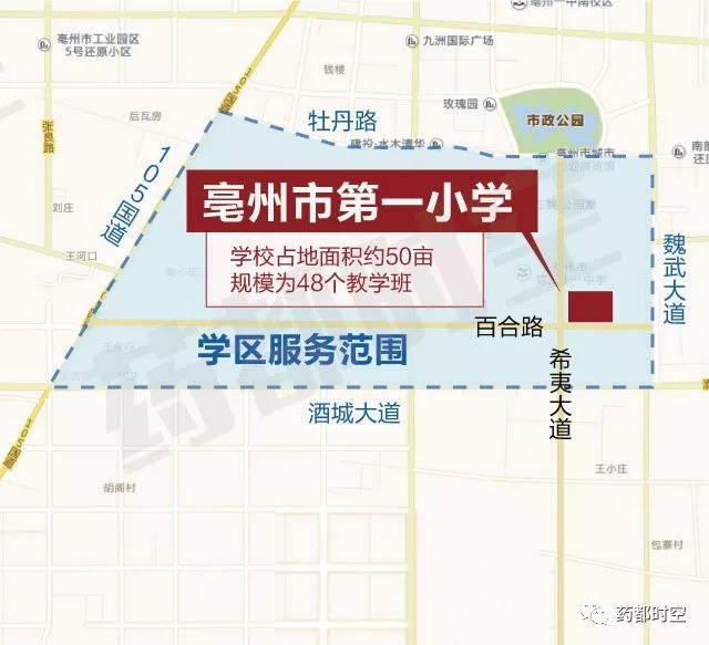 亳州市第一小学来啦!9月份正式开学,报名正在进行中