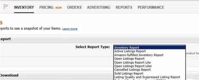 亚马逊所有订单报告在哪下载 亚马逊后台业务报表合集详解 简明教程