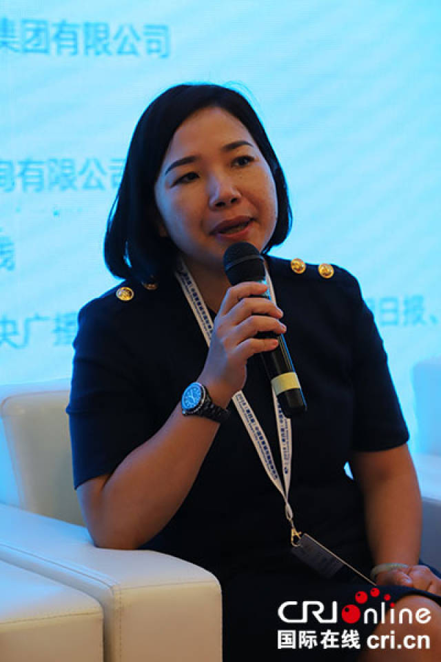 新世界中国地产董事兼副行政总裁黄少媚(张琦立/摄)