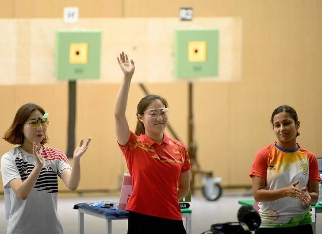 陕西手枪王倩破亚运会纪录捍卫中国射击荣誉