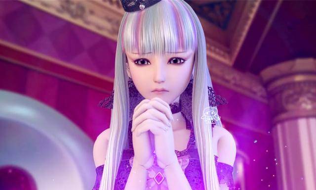 许愿姿势最美的四个叶罗丽,冰公主单手祈愿,白光莹楚楚可怜