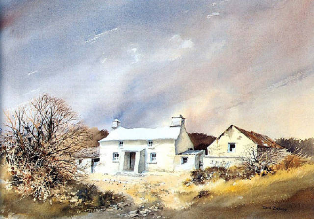 英国画家richard thorn 水彩风景画作品赏析