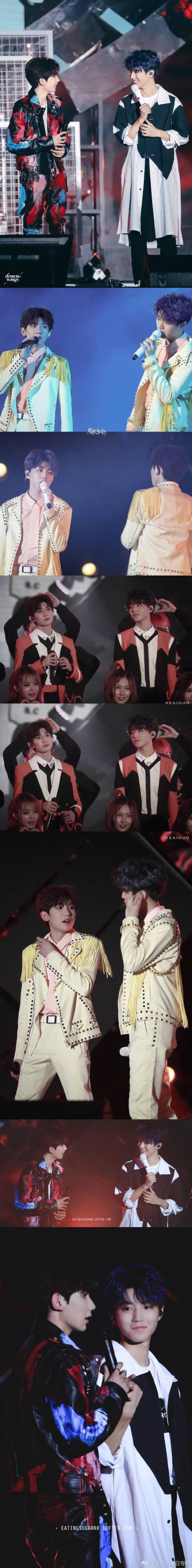 tfboys五周年,粉丝开始磕cp,王俊凯王源的凯源cp赢了?