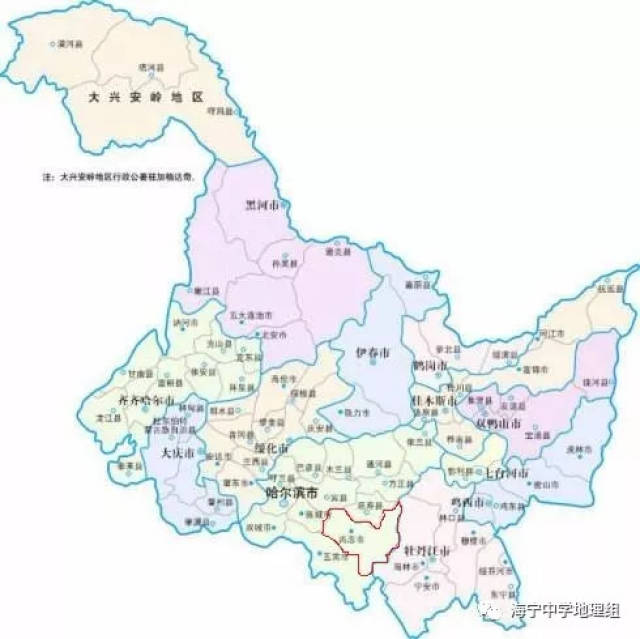 尚志市行政区划图图片