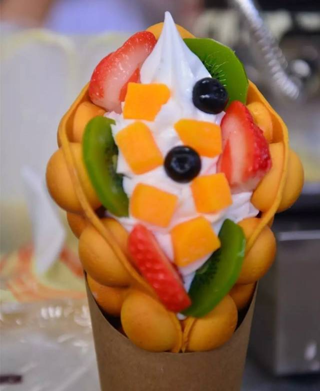 超简单的网红小吃鸡蛋仔冰淇淋,你要学吗?