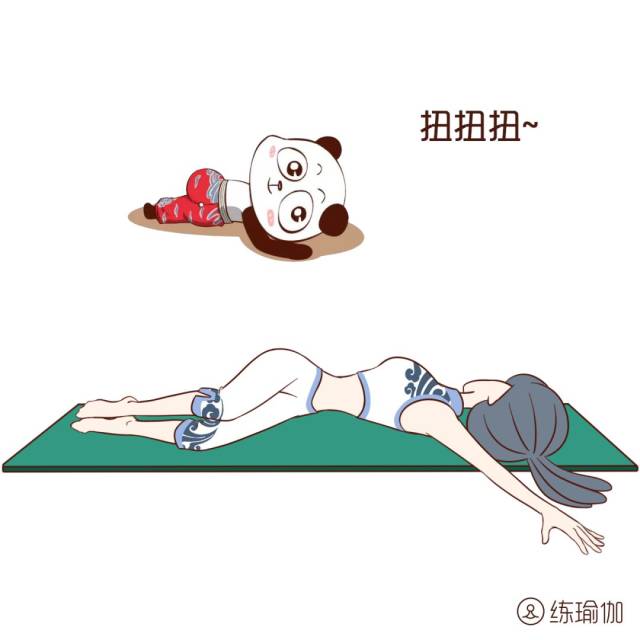 仰卧背起,俯卧背起示范动作,仰卧背起_大山谷图库
