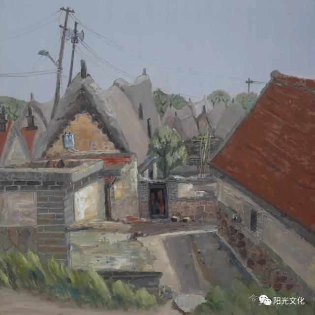 老屋印记——段会壮荣成海草房写生作品欣赏