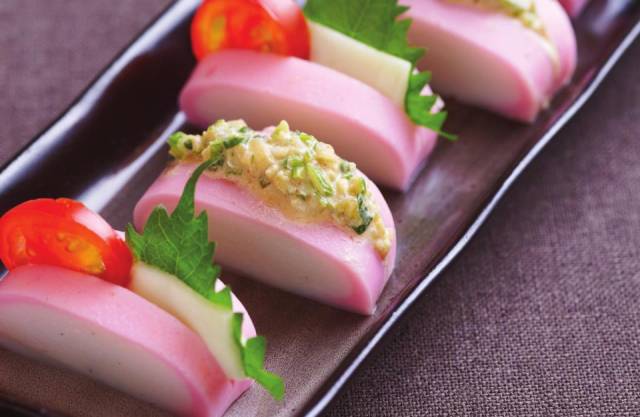 三明治用鱼糕制作出来,只有日式料理才会这么精致