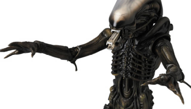 h·r·吉格爾(h·r·giger)所設計的第一代異形big chap alien為原型