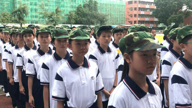 初中第一课 ——广铁一中初一新生报到及风纪教育活动启动