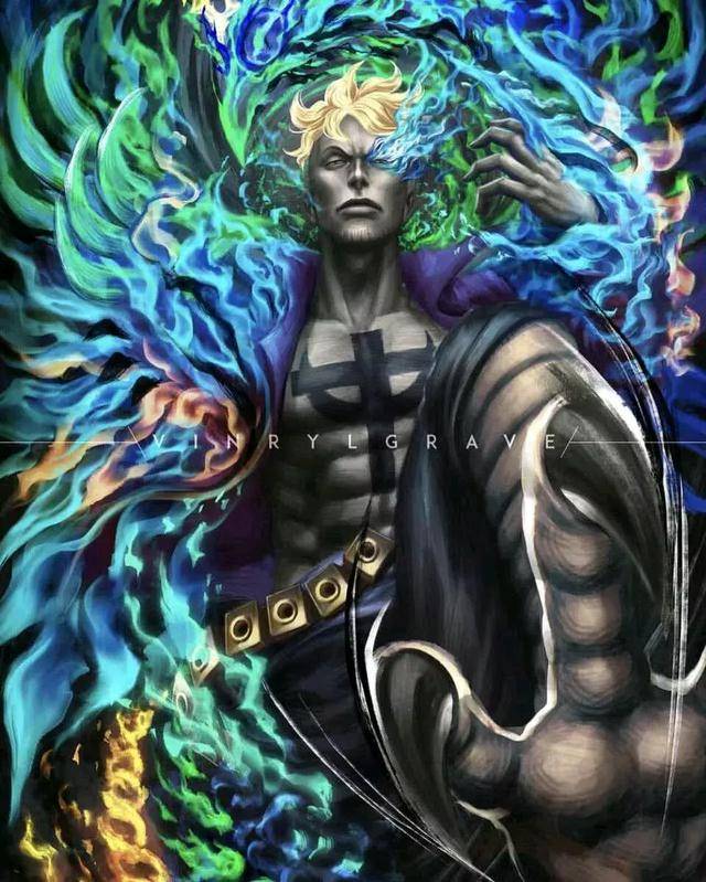 让人惊艳的《海贼王》美图创作:海军大将霸气,卡塔库栗真男人!