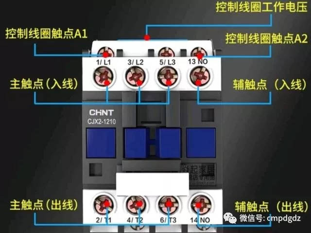 接线柱上的标识总共有三类: 1一位数字标识;2两位数字标识;3