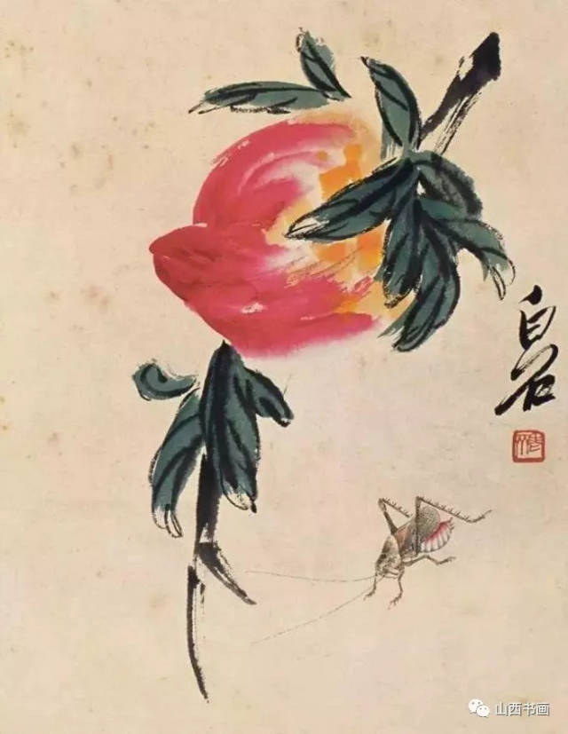 国画大赏| 国画大师齐白石工笔草虫作品欣赏！堪称经典！_搜狐网