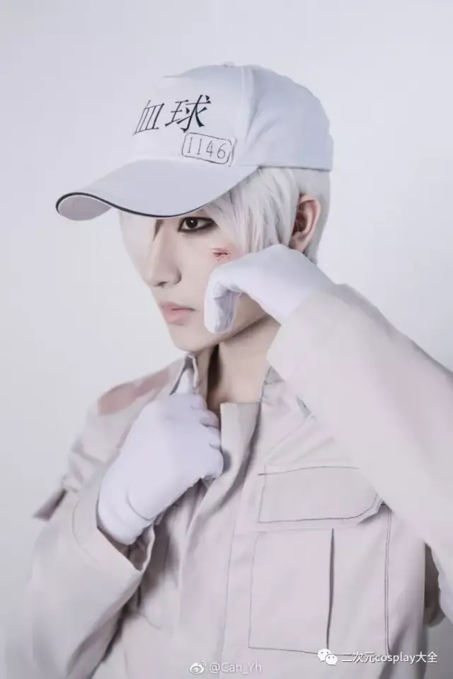 coser@can_yh给我们带来了《工作细胞》白血球,气质还原,帅气冷酷好看