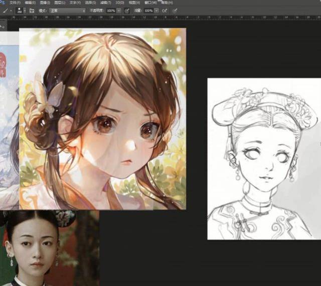 《延禧攻略》璎珞照片转插画,画师都是这么看剧的吗?_手机搜狐网