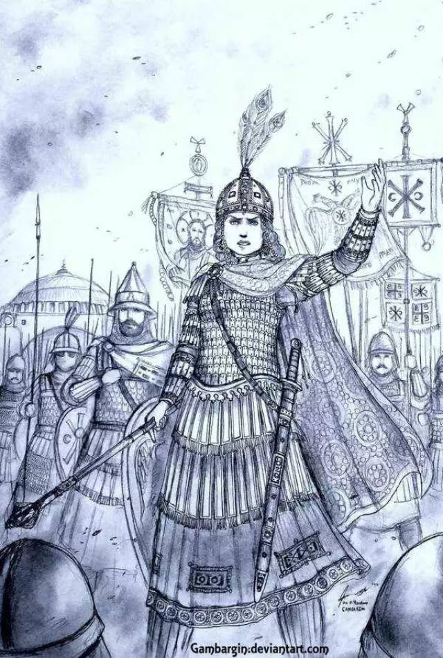 手绘-来欣赏一组根据历史资料手绘的女性盔甲