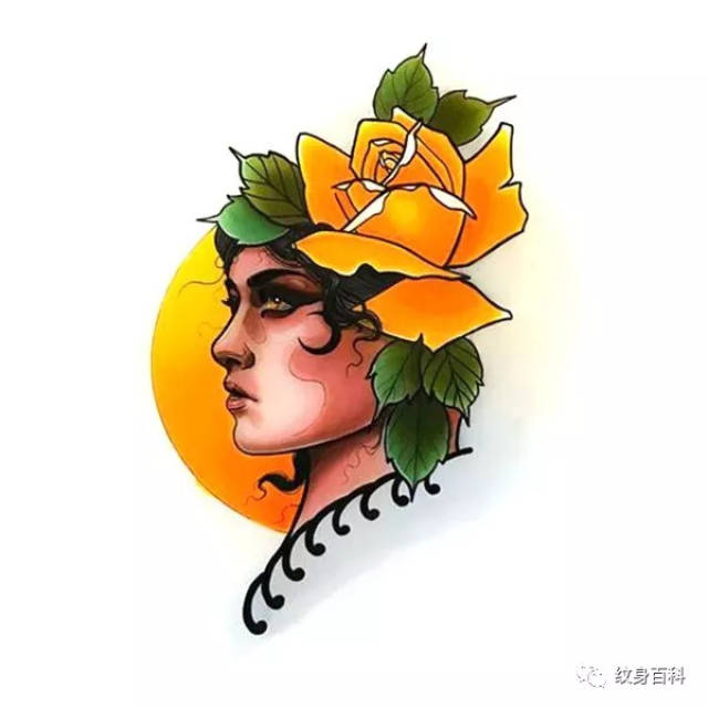 newschool纹身手稿,张张都是好图