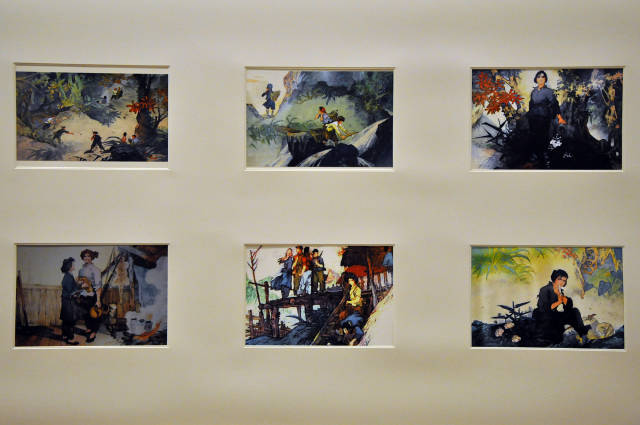 纤夫的足迹——白德松的连环画作品