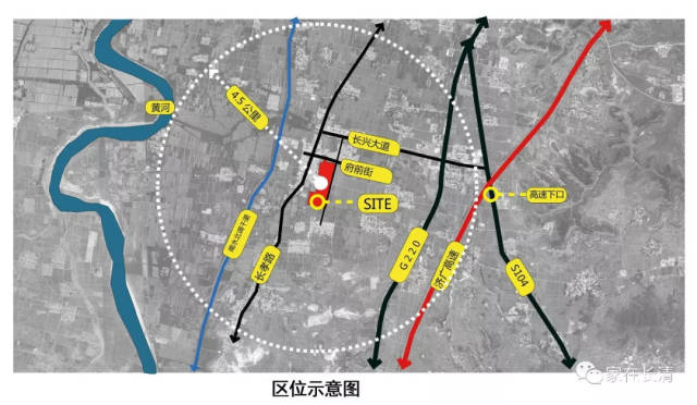 规划许可批前公示长清区孝里镇黄河滩区迁建农村新型社区一期位于孝里