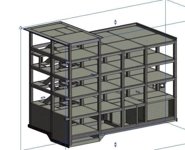 办公楼结构模型