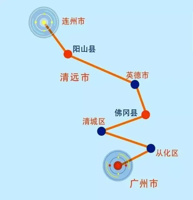 广连高速公路规划图图片