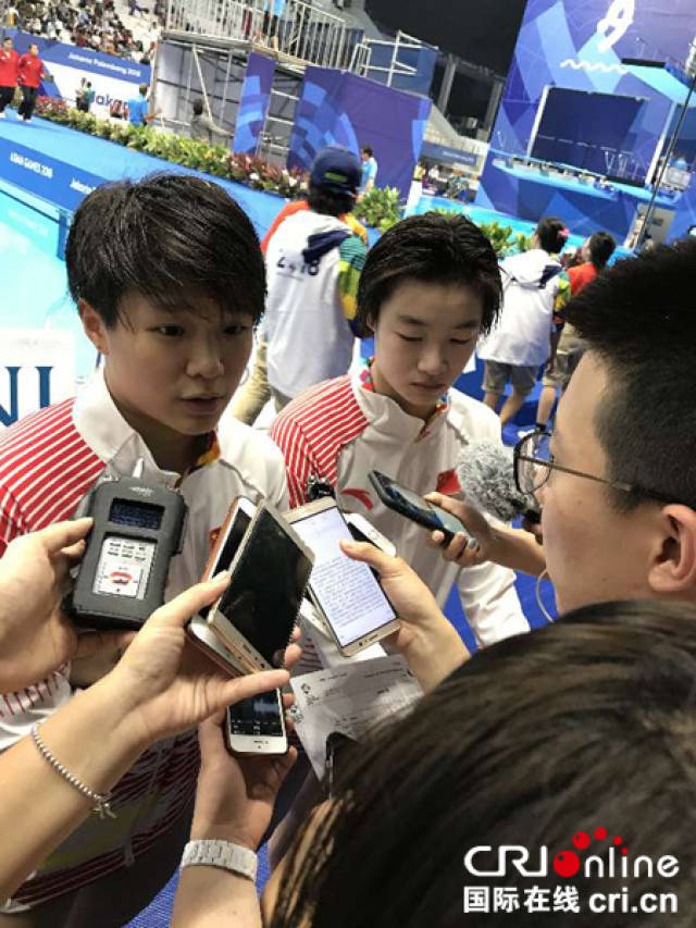 施廷懋接受采访