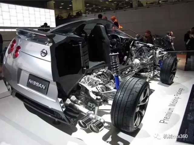 汽车高清剖面图,了解一下!