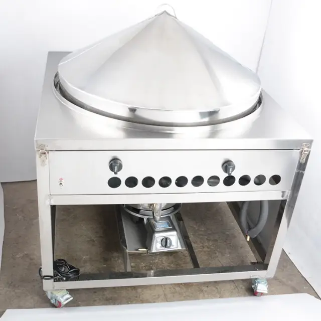 哈欧机械:电动燃气锅巴馒头机,锅蒸馍馍机,蒸烤馍机,锅贴馍机,水煎