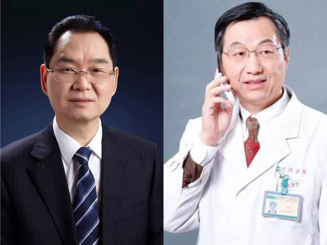 (左:陈孝平,右:陈忠华)