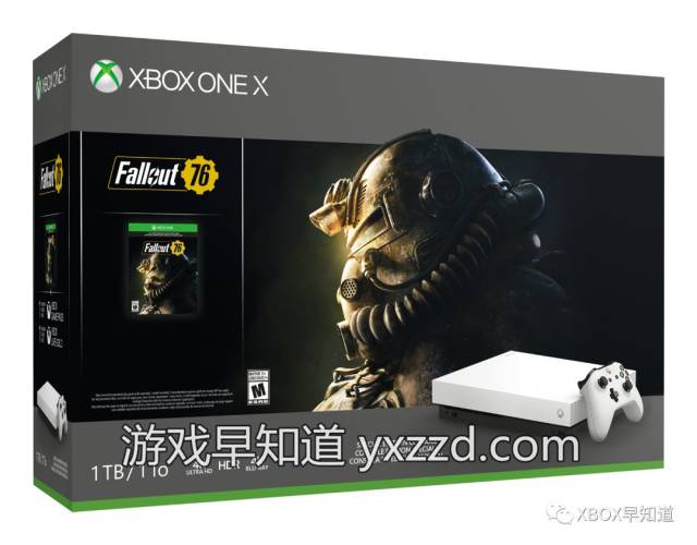 微软正式公布白色版Xbox精英手柄《辐射76》白色Xbox One X主机套装同步