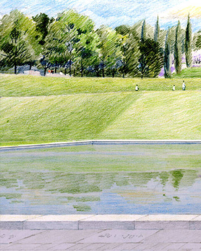 张唐景观"用手绘思考"手绘设计全过程