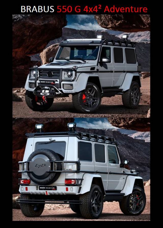 巴博斯 550 g 4x4 adventure