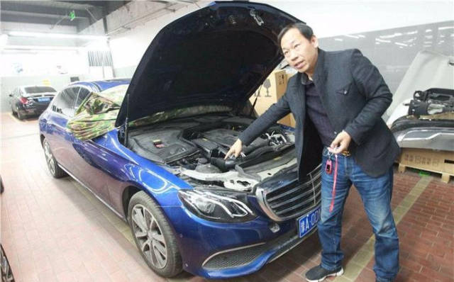 郑州奔驰车主4s店修车发动机心脏部件被换了三无产品