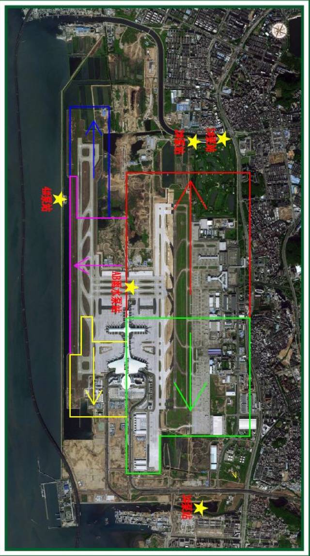 深圳机场跑道图图片
