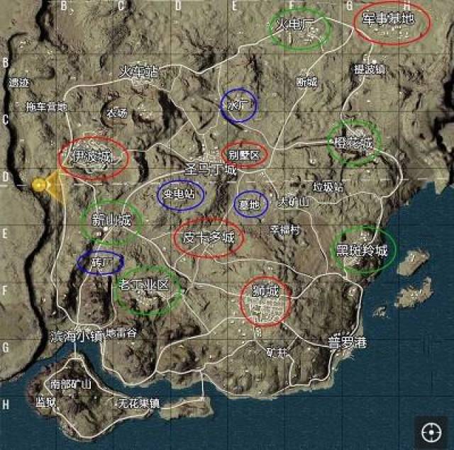 刺激战场:吃不了鸡?那是因为你不了解这三张地图!