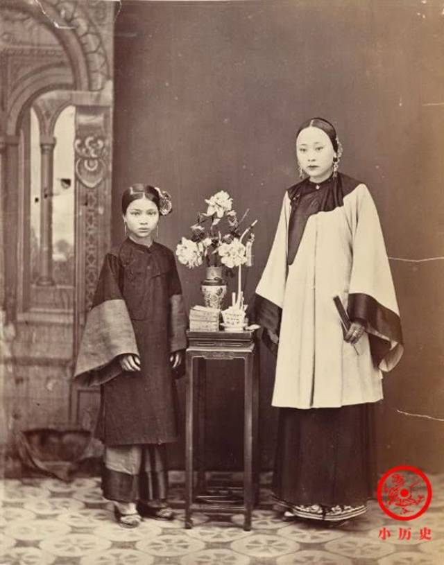 晚清老照片这才是真实的清朝人物的服饰和发型