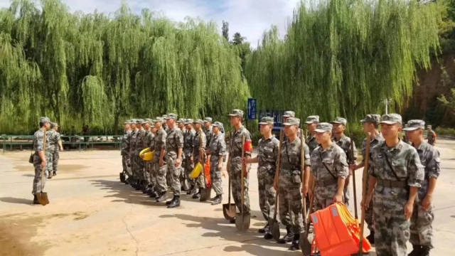山东青州尧王山部队图片