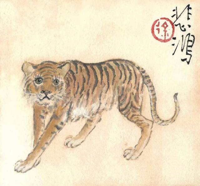 徐悲鸿笔下的十二生肖_搜狐网