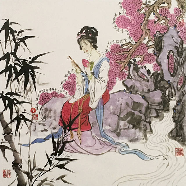 名家风采——吴华光的侍女人物画创作