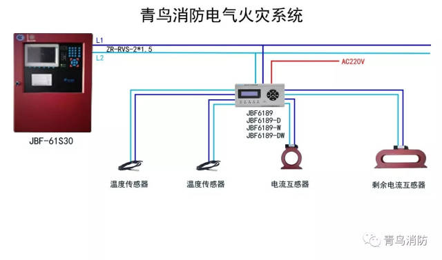 安誉火焰探测器接线图图片