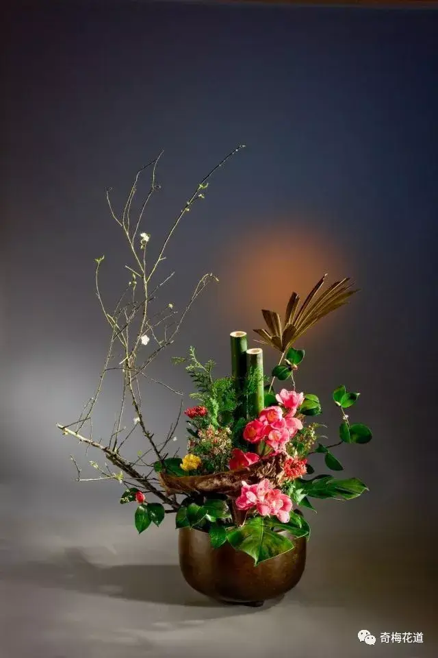 传统插花