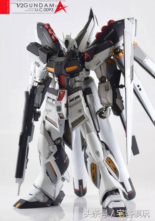 模型制作范例：日站玩家 MG RX-93-2 Hi-高达 改造_搜狐网