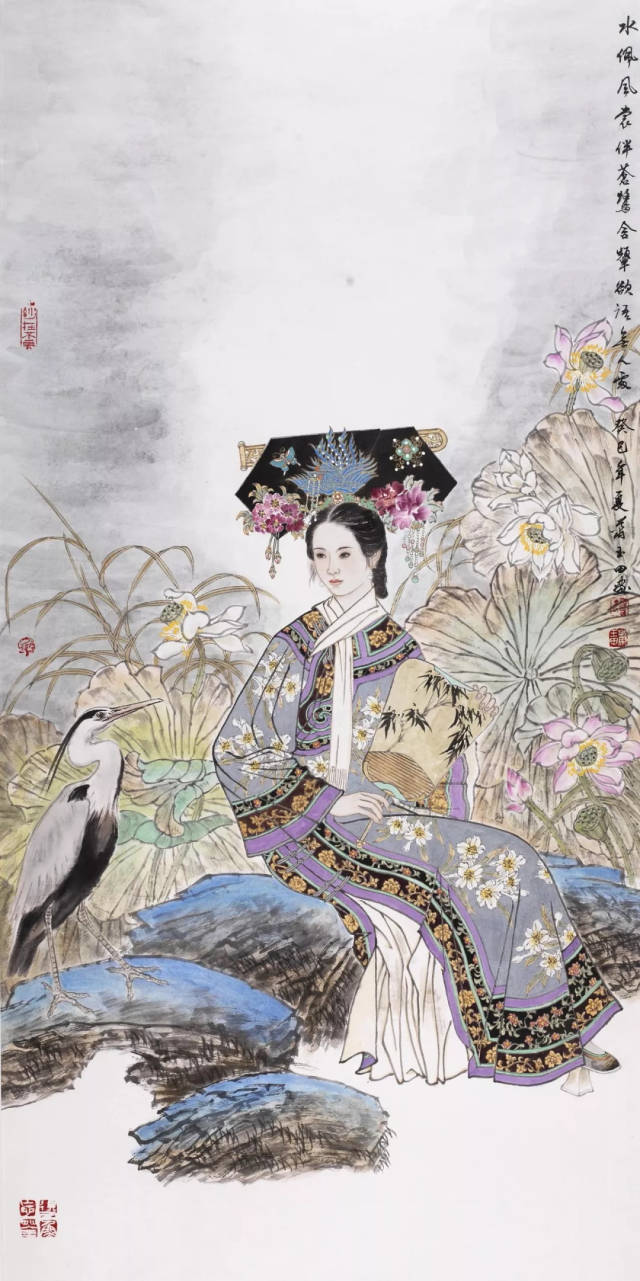 【金尚名家】萧玉田:谁的眼神穿透谁的画卷