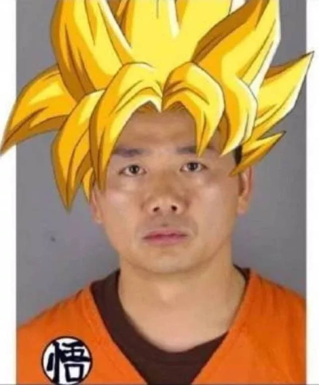 看完麻辣鸡最想删掉的被捕照,把刘强东p成赛亚人的可以退下了!_手机搜