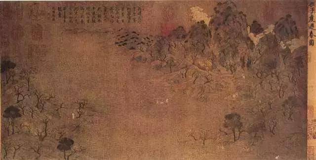 中国古美術　宫廷内務府珍蔵書畫　名家　書卷绘　卷绘封箱　旧蔵し　未拆封　大清乾隆 古玩清代皮包太医院乾隆阅览内务府珍品封存书籍历代书画册古籍随