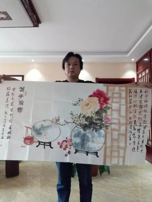 令人敬佩的是,作为当代青年画家,闫春雷老师从艺近三十年来,至今初心