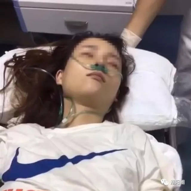 昨晚一女子在潮阳人民医院抢救情况十分紧急