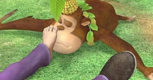 熊出没中光头强的脚都有哪些作用?竟然能够解决吃饭的问题