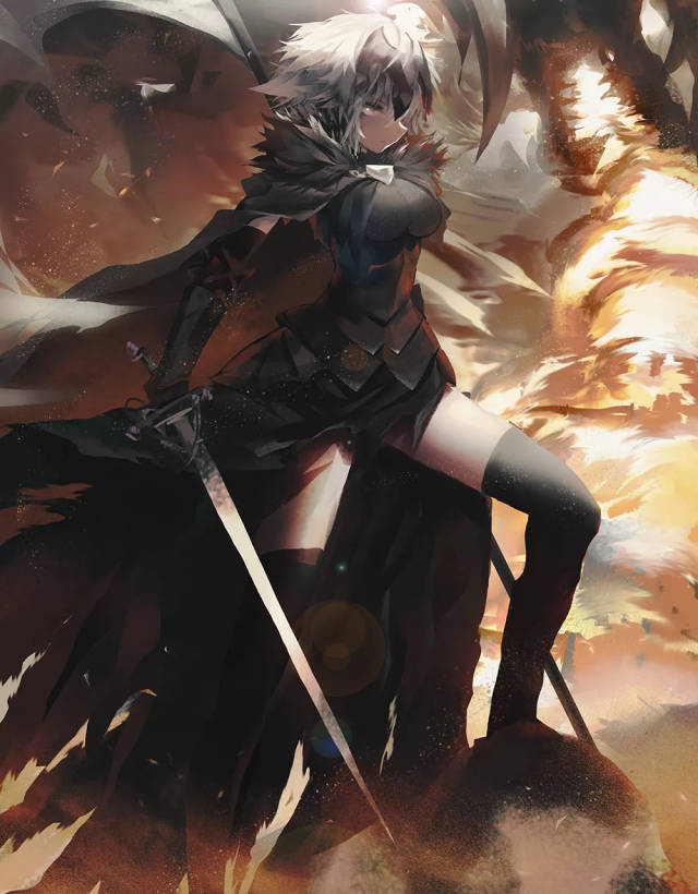 动漫人物推荐 【fate 黑贞德】二次元萌图